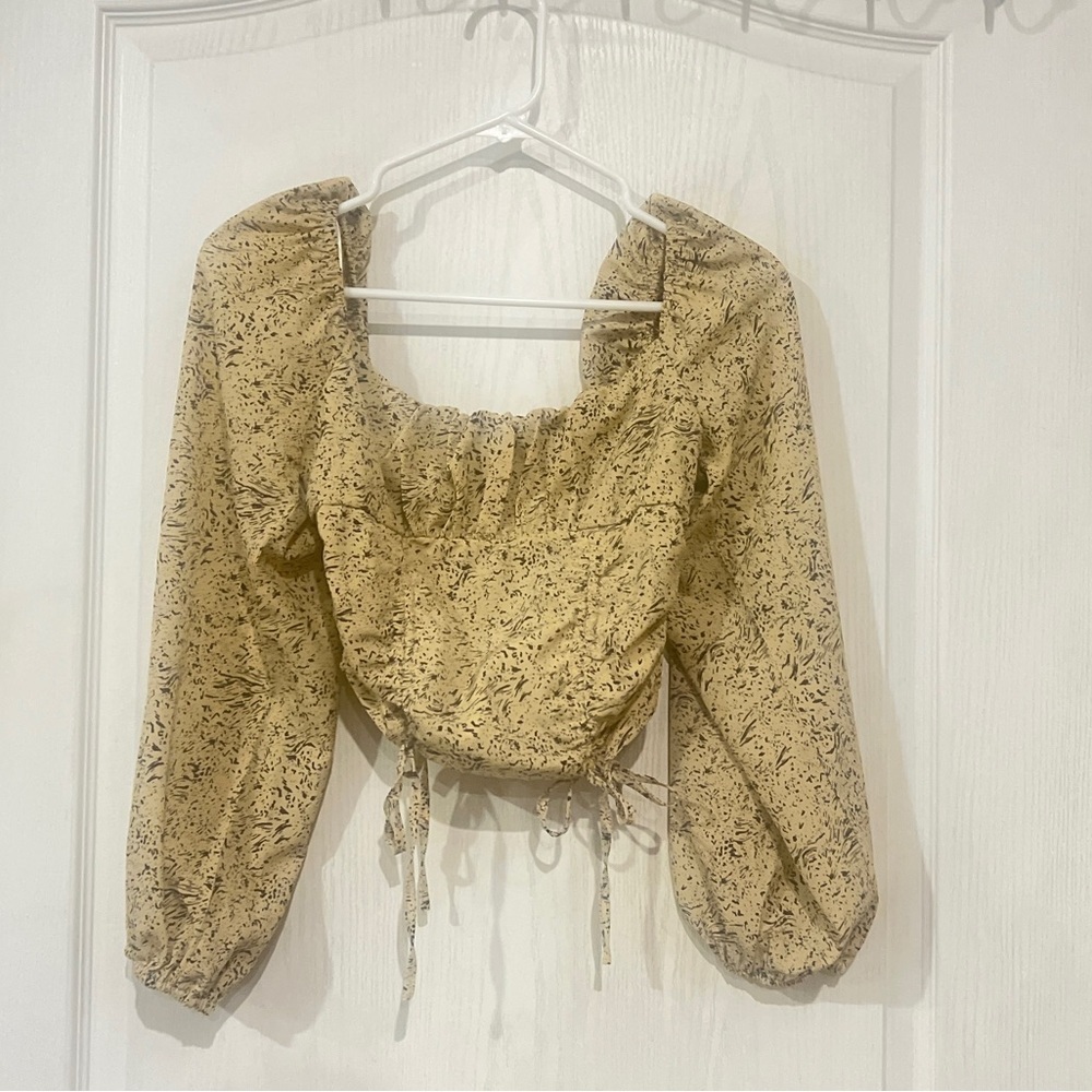 FINAL PRICE Papermoon Milkmaid Cropped Top
